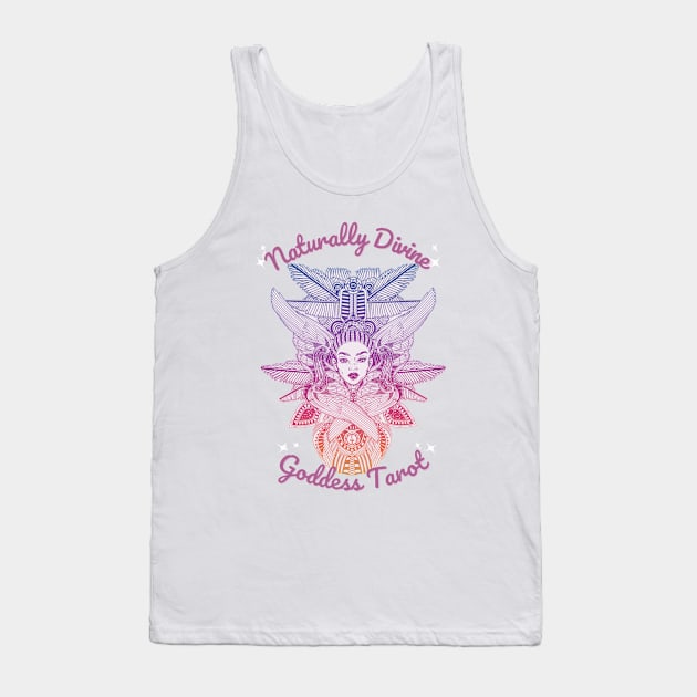 Naturally Divine Goddess Tarot Shirts Tank Top by Naturally Divine Goddess Tarot